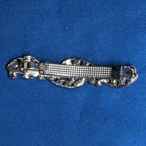 Crystal Rhinestone Barrette - Picture 4 of 6